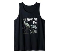 Viviendo en el Lado Alto, Divertidas grullas de Arena, observadores de Aves Camiseta sin Mangas