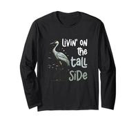 Viviendo en el Lado Alto, Divertidas grullas de Arena, observadores de Aves Manga Larga