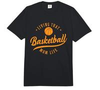 Viviendo Esa mamá de Baloncesto Vida América Estados Unidos Comfort Colors Adult Heavyweight T-Shirt