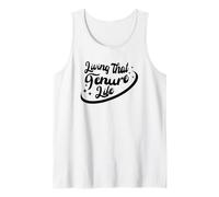 Viviendo esa vida tenencia | Tenencia del profesor | Tenencia del maestro Camiseta sin Mangas
