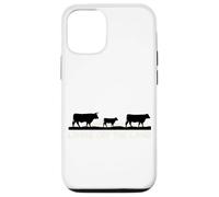 Viviendo Fuera de la Tierra Rancho Vida Agricultura Granja Carcasa para iPhone 12/12 Pro