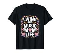 Viviendo La Música Mamá Vida Coro Madre Camiseta