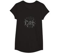 Viviendo la Vida del Gato: Amante caprichoso de Las Mascotas Camiseta, Niñas, Negro, Pequeña