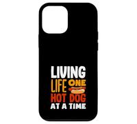 Viviendo la vida un perro caliente a la vez amante de los perros calientes Carcasa para iPhone 12 mini