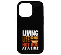 Viviendo la vida un perro caliente a la vez amante de los perros calientes Carcasa para iPhone 13 Pro