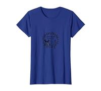 Viviendo mi Mejor Vida de zarigüeya - Humor Animal Peculiar Camiseta, Mujer, Azul Real, L