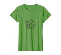 Viviendo mi Mejor Vida de zarigüeya - Humor Animal Peculiar Camiseta, Mujer, Hierba, XXL