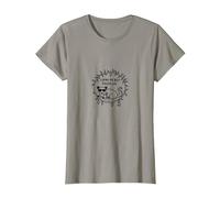 Viviendo mi Mejor Vida de zarigüeya - Humor Animal Peculiar Camiseta, Mujer, Pizarra, S