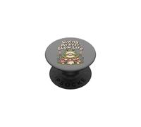 Viviendo mi Mejor Vida Lenta, Linda Rana PopSockets PopGrip Adhesivo