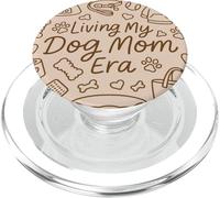 Viviendo mi Perro mamá era, Divertido Garabato gráfico Mujer PopSockets PopGrip para MagSafe