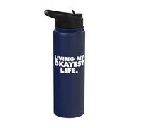 Viviendo mi vida más correcta Stainless Steel Insulated Water Bottle