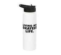 Viviendo mi vida más correcta Stainless Steel Insulated Water Bottle