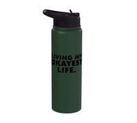 Viviendo mi vida más correcta Stainless Steel Insulated Water Bottle