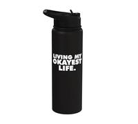 Viviendo mi vida más correcta Stainless Steel Insulated Water Bottle