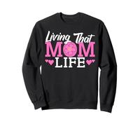 Viviendo Que Mamá Vida Mamá Sudadera