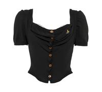 Vivienne Westwood - Bea Corset Cardi - Blouses & Shirts - Mujer - Negro - M -