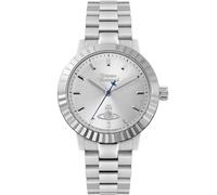 Vivienne Westwood Dulwich - Reloj de cuarzo para mujer (34 mm), plata