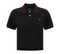 Vivienne Westwood - Mini Polo Clásico - Tops - Mujer - Negro - S -
