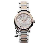 Vivienne Westwood Orb VV006RSSL - Reloj analógico para mujer de acero inoxidable, resistente al agua, oro rosa