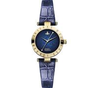 Vivienne Westwood VV092NVNV - Reloj de Pulsera Mujer Piel, Color Azul