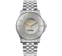 Vivienne Westwood Walbrook - Reloj analógico de cuarzo para mujer (37 mm), gris, pulsera