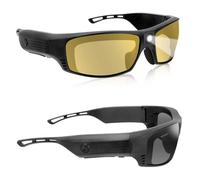 ViView Gafas inteligentes Bluetooth para hombres y mujeres, volumen ultra alto, gafas de seguridad con altavoz Bluetooth, luces LED recargables, marco TR90 de tiempo de funcionamiento de 20 horas ANSI