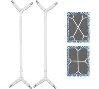 VIVIIHOO Correas tensoras ajustables para sábanas y sábanas bajeras ajustables para sábanas, colchones y sofás (2 unidades)