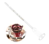 VIVIIHOO Medidor de Alcohol para Vino 0-25%, Hidrómetro Refractómetro Preciso, Robusto para Cerveceros Caseros y Licores, Medición de Contenido Alcohólico