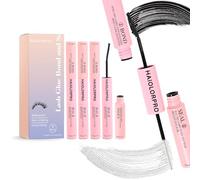 VIVIIHOO Pegamento para Extensiones de Pestañas Bond and Seal, 4 Barras de Pegamento para Pestañas Postizas de Doble Punta, Larga Duración, Resistente al Agua, para Racimos y Extensiones