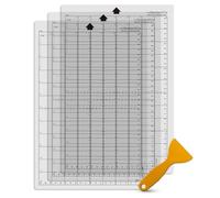 VIVIIHOO Tapete de Corte - Paquete de 3 Autoadhesivos de Repuesto para Silhouette Cameo y Cricut Explore - Standard Grip, Antideslizante y Duradero - 8x12 Pulgadas para Plotter