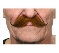 VIVING-Bigote, Color Naranja, Talla única Costumes_202841
