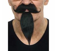 VIVING Bigote y perilla My Other Me Negro Talla única