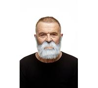 Viving Costumes Costumes-205036 Bigote, ajedrez, Color Multicolor, Talla única 205036