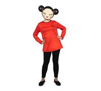Viving Costumes Disfraz Pucca con Máscara T.M/L