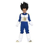 VIVING COSTUMES / JUINSA Disfraz de Vegeta de Dragon Ball Z para niño - 7-9 años