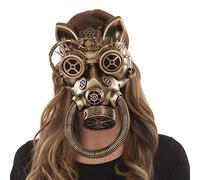 Viving Costumes Máscara Steampunk Gato One Size