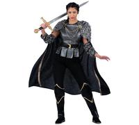 VIVING - Disfraz de mujer vikinga XL (túnica, capa, cubrebotas y mangas) (209832)