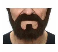 VIVING Vello facial postizo My Other Me Negro Talla única