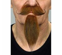 VIVING VIVING-202860 Bigote y Perilla, Liso, Multicolor, Talla única Costumes_202860