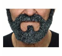 VIVING VIVING-202885 Bigote, Liso, Color Negro, Talla única Costumes_202885