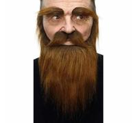 VIVING VIVING-202906 Vello Facial postizo, Liso, Multicolor, Talla única Costumes_202906