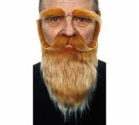 VIVING VIVING-202909 Barba postiza, ajedrez, Multicolor, M Costumes_202909