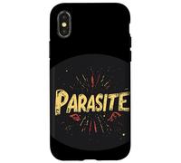 Vivir a lo grande con esta declaración de parásitos Carcasa para iPhone X/XS