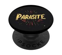 Vivir a lo grande con esta declaración de parásitos PopSockets PopGrip Adhesivo