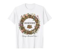 Vivir a Thousand Lives para los Amantes de los Libros Camiseta