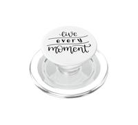 Vivir Cada Momento Inspirador Vibraciones motivacionales PopSockets PopGrip para MagSafe