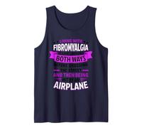 Vivir con fibromialgia Cita Diciendo Conciencia de Fibro Camiseta sin Mangas