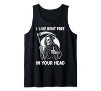 Vivir El Alquiler Gratis En Tu Cabeza Camiseta sin Mangas