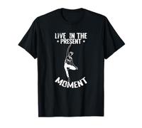Vivir en el Momento Presente Yoga Camiseta