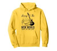 Vivir en el nuevo mundo con un alma vieja Sudadera con Capucha